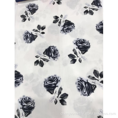 Cotton Spendex Printed Fabric